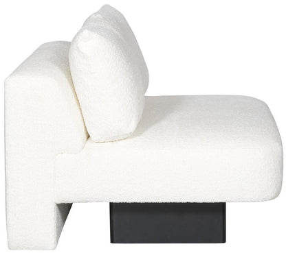 Vanguard Furniture - Lola Stocked Armless Loveseat - Itilia Ivory - T1V166-ALS veiw 3