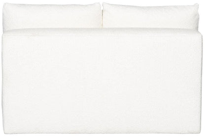 Vanguard Furniture - Lola Stocked Armless Loveseat - Itilia Ivory - T1V166-ALS veiw 4
