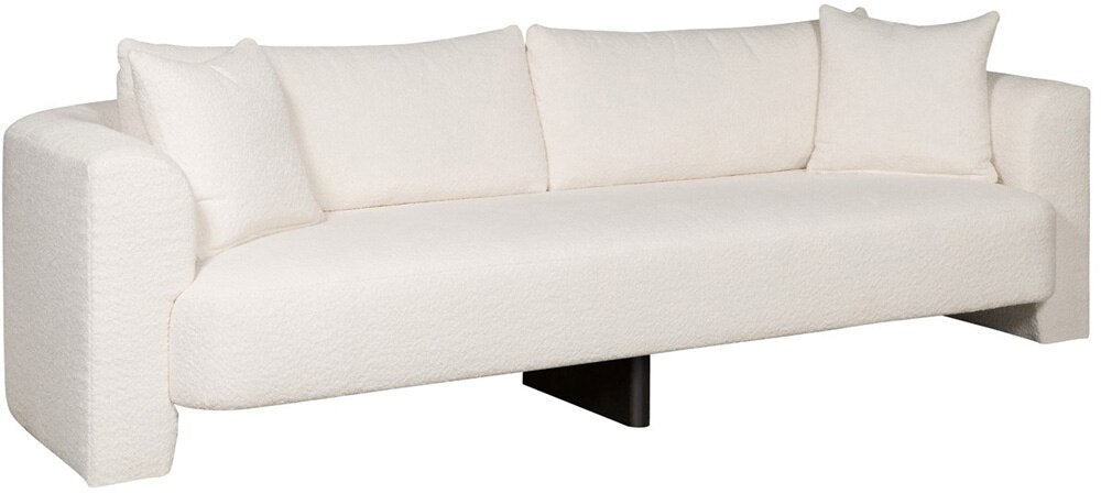 Vanguard Furniture - Lola Stocked Bench Seat Sofa - Itilia Ivory - T1V166-1S veiw 1