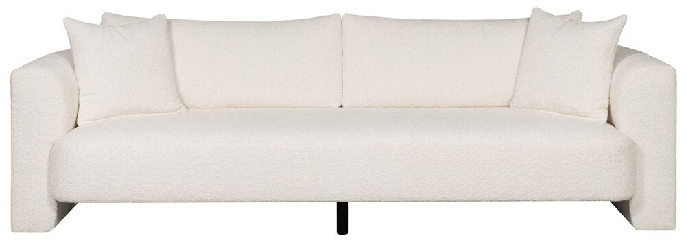 Vanguard Furniture - Lola Stocked Bench Seat Sofa - Itilia Ivory - T1V166-1S veiw 2