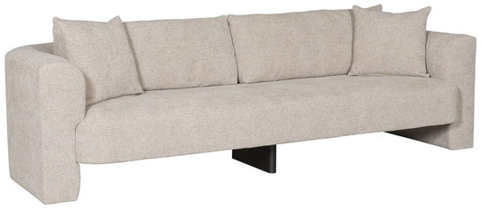 Vanguard Furniture - Lola Stocked Bench Seat Sofa - Jasper Pebble - T2V166-1S view 1