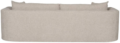 Vanguard Furniture - Lola Stocked Bench Seat Sofa - Jasper Pebble - T2V166-1S view 4