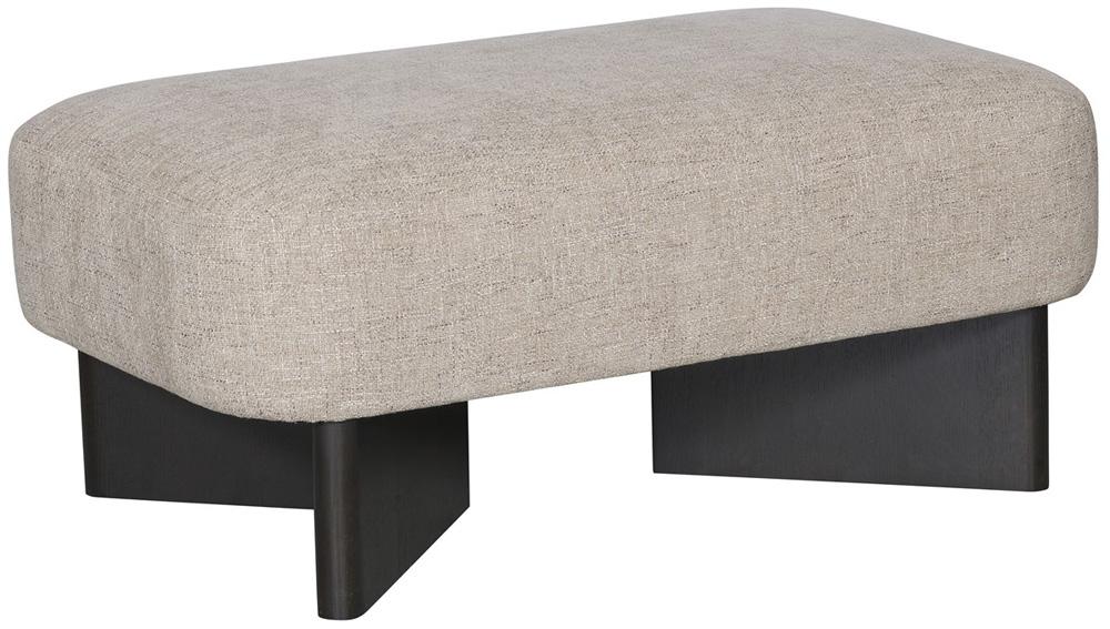 Vanguard Furniture - Lola Stocked Bumper - Jasper Pebble - T2V166-B veiw 1