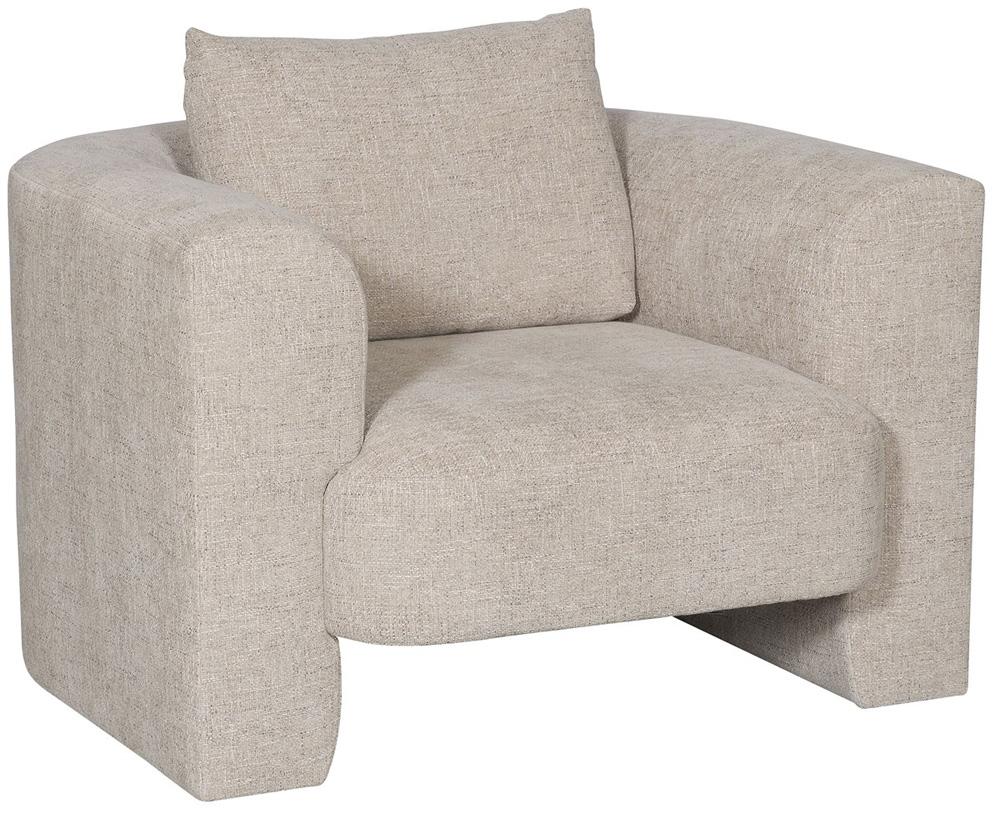 Vanguard Furniture - Lola Stocked Chair - Jasper Pebble - T2V166-CH veiw 1