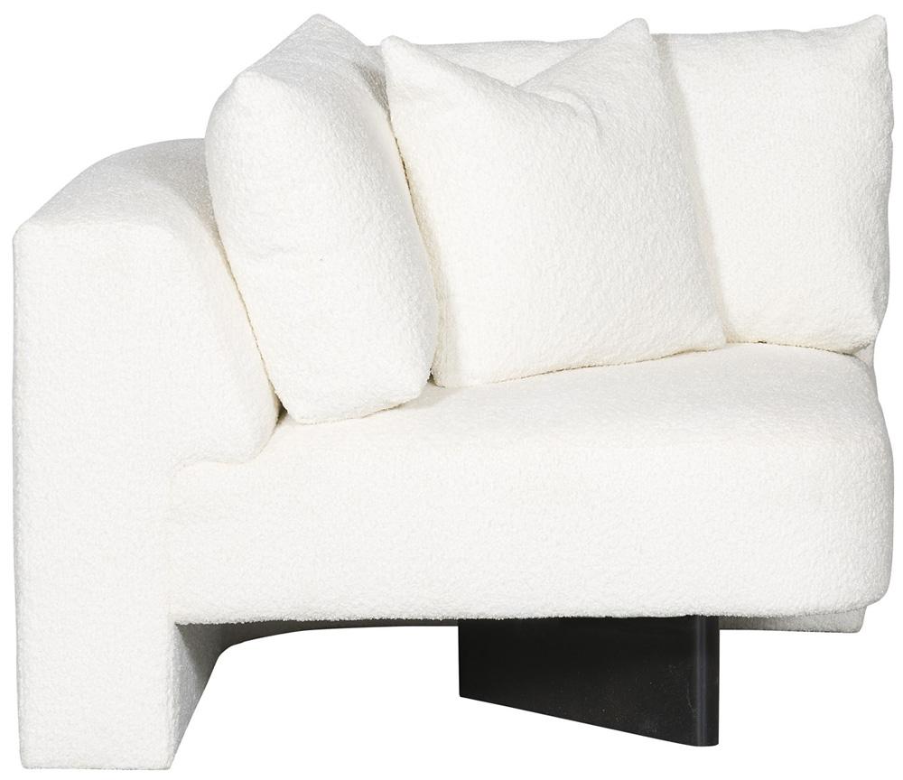 Vanguard Furniture - Lola Stocked Corner Chair - Itilia Ivory - T1V166-CC veiw 2