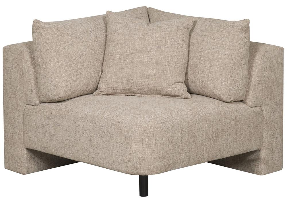 Vanguard Furniture - Lola Stocked Corner Chair - Jasper Pebble - T2V166-CC veiw 1