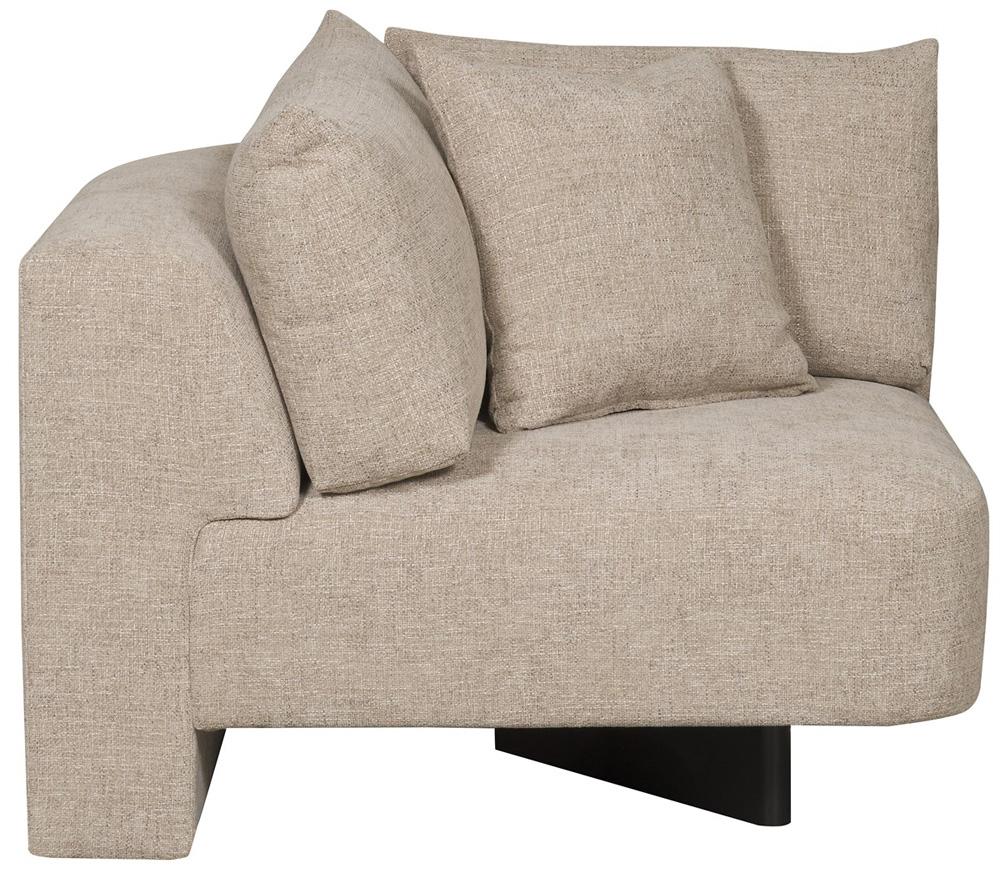 Vanguard Furniture - Lola Stocked Corner Chair - Jasper Pebble - T2V166-CC veiw 2