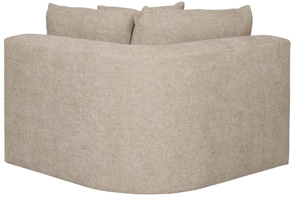 Vanguard Furniture - Lola Stocked Corner Chair - Jasper Pebble - T2V166-CC veiw 3