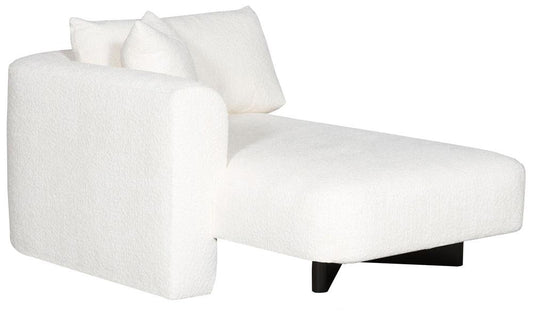 Vanguard Furniture - Lola Stocked Left Arm Chaise - Itilia Ivory - T1V166-LAH veiw 1