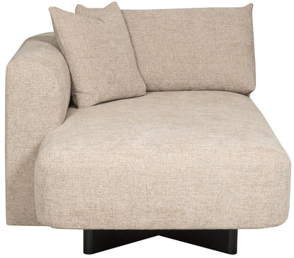 Vanguard Furniture - Lola Stocked Left Arm Chaise - Jasper Pebble - T2V166-LAH veiw 2