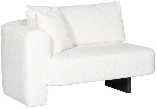 Vanguard Furniture - Lola Stocked Left Arm Loveseat - Itilia Ivory - T1V166-LAL veiw 1