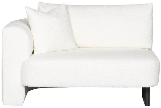 Vanguard Furniture - Lola Stocked Left Arm Loveseat - Itilia Ivory - T1V166-LAL veiw 2