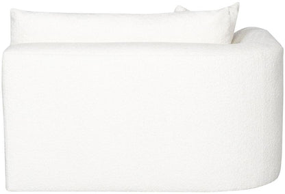 Vanguard Furniture - Lola Stocked Left Arm Loveseat - Itilia Ivory - T1V166-LAL veiw 4
