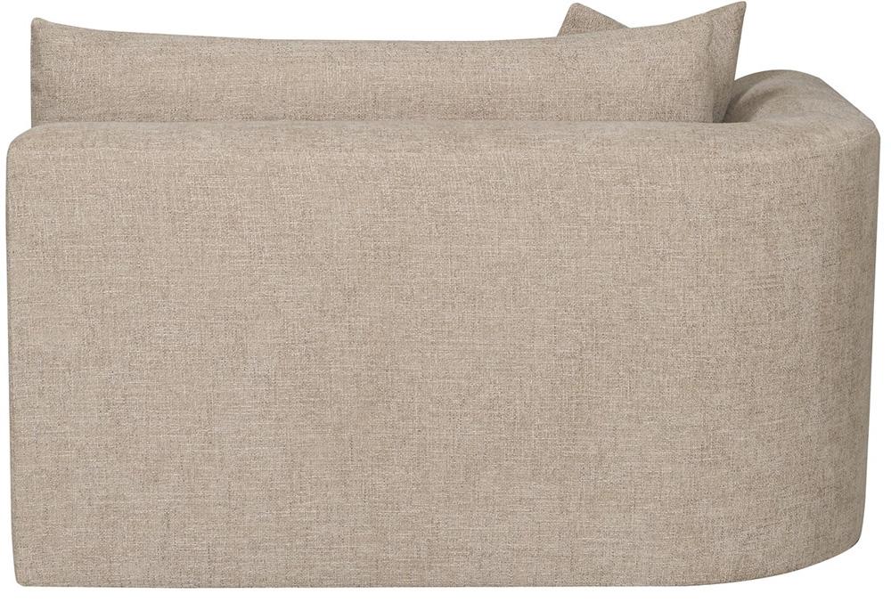 Vanguard Furniture - Lola Stocked Left Arm Loveseat - Jasper Pebble - T2V166-LAL veiw 3