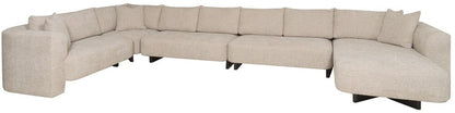 Vanguard Furniture - Lola Stocked Left Arm Loveseat - Jasper Pebble - T2V166-LAL veiw 5