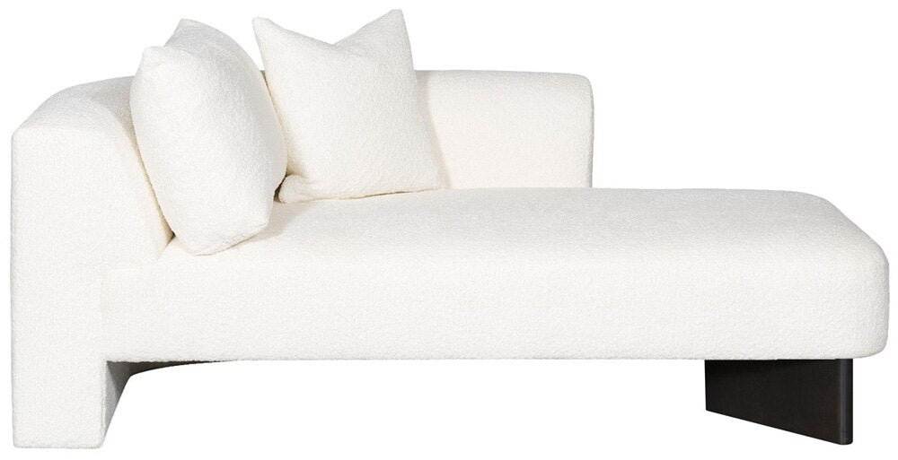 Vanguard Furniture - Lola Stocked Right Arm Chaise - Itilia Ivory - T1V166-RAH veiw 3