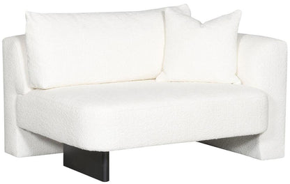 Vanguard Furniture - Lola Stocked Right Arm Loveseat - Itilia Ivory - T1V166-RAL veiw 1