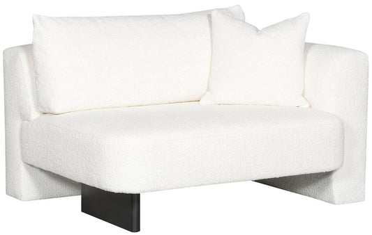 Vanguard Furniture - Lola Stocked Right Arm Loveseat - Itilia Ivory - T1V166-RAL veiw 1