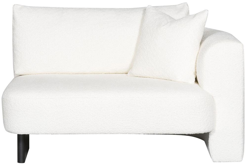 Vanguard Furniture - Lola Stocked Right Arm Loveseat - Itilia Ivory - T1V166-RAL veiw 2