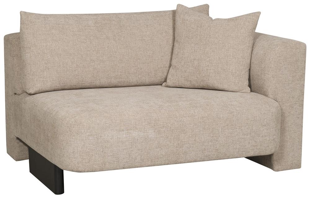 Vanguard Furniture - Lola Stocked Right Arm Loveseat - Jasper Pebble - T2V166-RAL veiw 1
