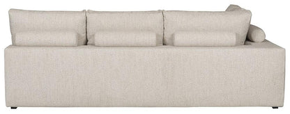 Vanguard Furniture - Lucca Stocked Left Corner Sofa Module - Jingo Twine - T5V159-LCX veiw 3