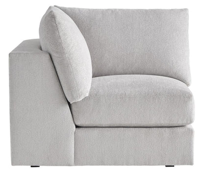 Vanguard Furniture - Lucy Stocked Corner Chair - Trackstar Nickel - T9V163CC veiw 2