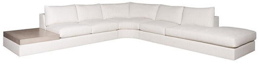 Vanguard Furniture - Lucy Stocked Right Lounge - Kizzie Natural - T6V163RG veiw 2