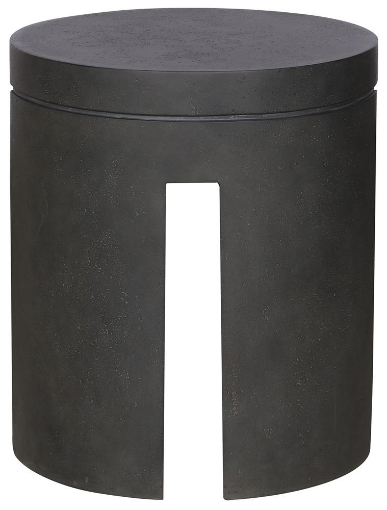 Vanguard Furniture - Milo Outdoor End Table - Cinder - OW525-E veiw 1
