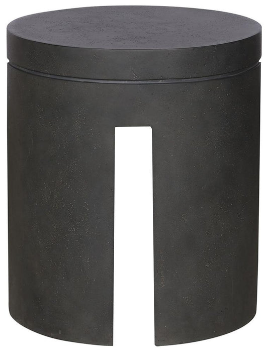 Vanguard Furniture - Milo Outdoor End Table - Cinder - OW525-E veiw 1