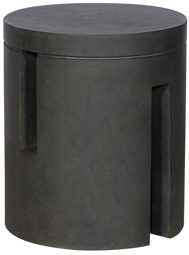 Vanguard Furniture - Milo Outdoor End Table - Cinder - OW525-E veiw 2