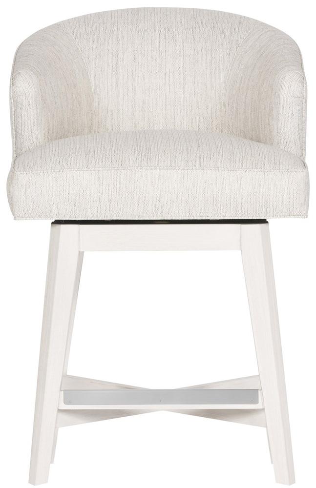 Vanguard Furniture - MIY Stocked Dining Stocked Performance Charley Counter Stool - Kick Plate in Brushed Nickel - T4V67-CS veiw 2