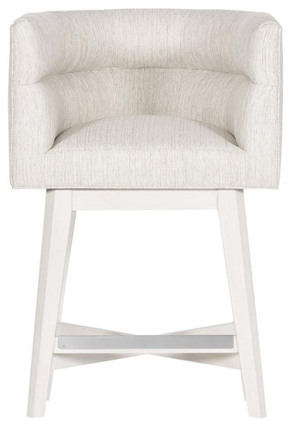 Vanguard Furniture - MIY Stocked Dining Stocked Performance Emmett Counter Stool - Retro/Brushed Nickel - T4V68-CS veiw 2