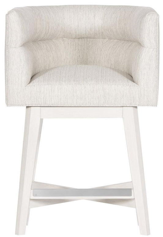 Vanguard Furniture - MIY Stocked Dining Stocked Performance Emmett Counter Stool - Retro/Brushed Nickel - T4V68-CS veiw 2