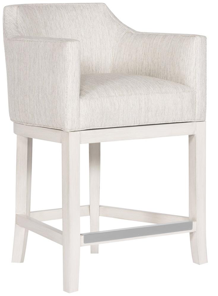 Vanguard Furniture - MIY Stocked Dining Stocked Performance Ian Counter Stool - Flare/Brushed Nickel - T3V69-CS veiw 1