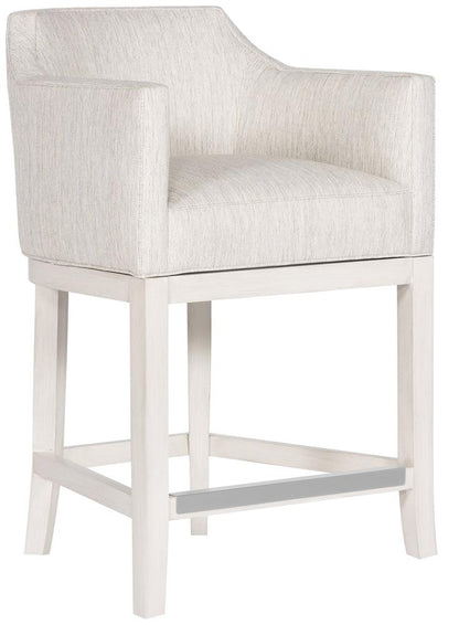 Vanguard Furniture - MIY Stocked Dining Stocked Performance Ian Counter Stool - Flare/Brushed Nickel - T3V69-CS veiw 1