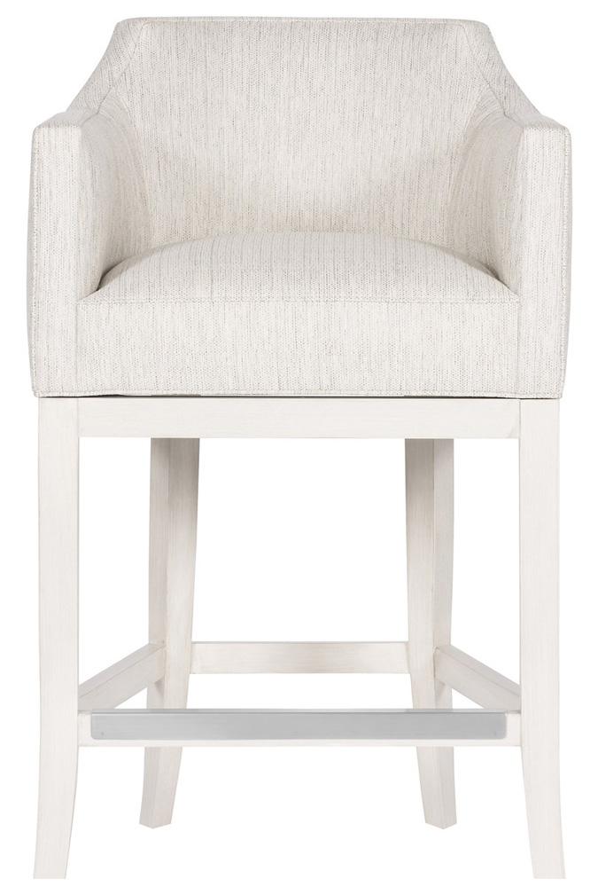 Vanguard Furniture - MIY Stocked Dining Stocked Performance Ian Counter Stool - Flare/Brushed Nickel - T3V69-CS veiw 2