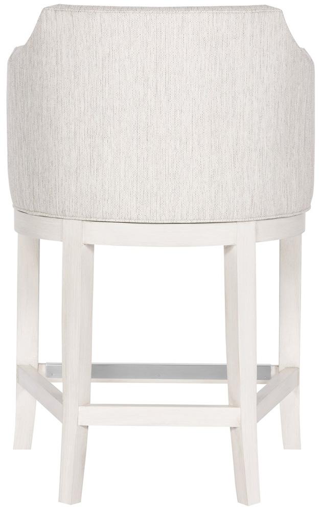 Vanguard Furniture - MIY Stocked Dining Stocked Performance Ian Counter Stool - Flare/Brushed Nickel - T3V69-CS veiw 3