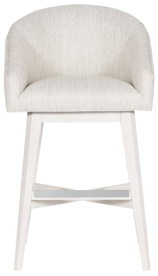 Vanguard Furniture - MIY Stocked Dining Stocked Performance Ryder Barstool - Brushed Nickel - T4V66-BS veiw 2