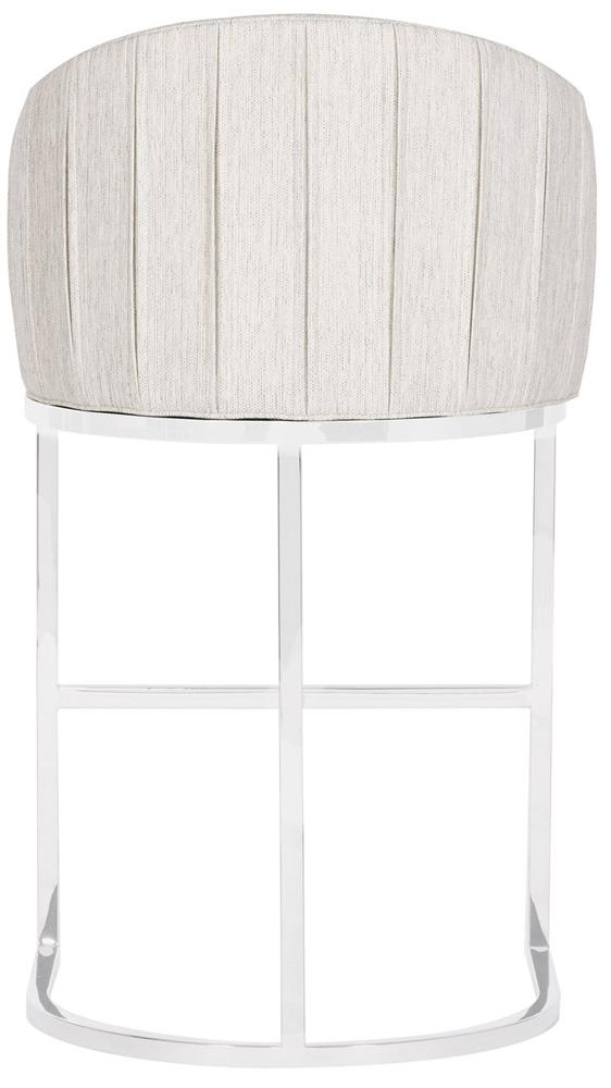 Vanguard Furniture - MIY Stocked Dining Stocked Performance Ryder Barstool - Polished Nickel - T1V66-BS veiw 3
