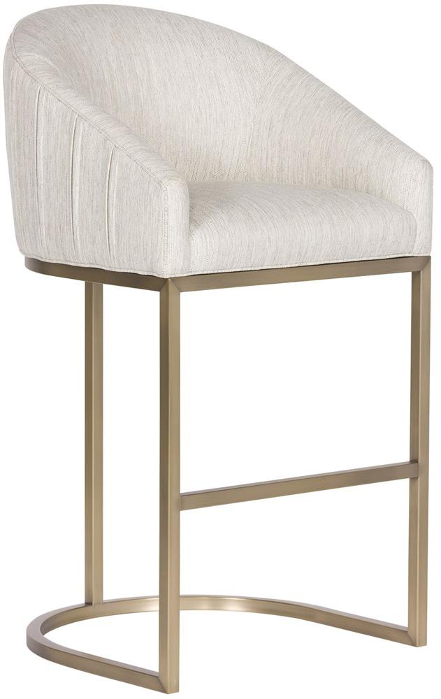 Vanguard Furniture - MIY Stocked Dining Stocked Performance Ryder Barstool - Satin Brass - T2V66-BS veiw 1