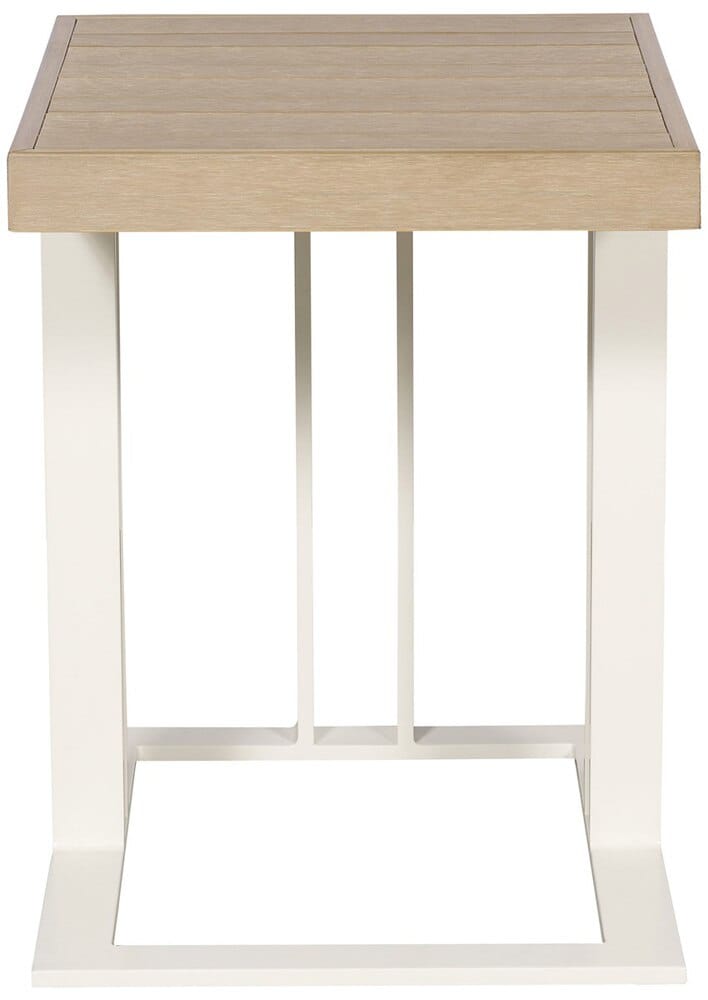 Vanguard Furniture - Montecito Outdoor Accent Table - White Shimmer - OW510-E veiw 2