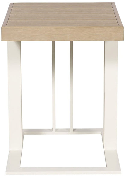 Vanguard Furniture - Montecito Outdoor Accent Table - White Shimmer - OW510-E veiw 2