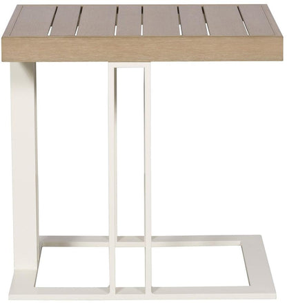 Vanguard Furniture - Montecito Outdoor Accent Table - White Shimmer - OW510-E veiw 3