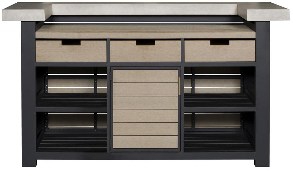 Vanguard Furniture - Montecito Outdoor Bar - OW506-BR veiw 2