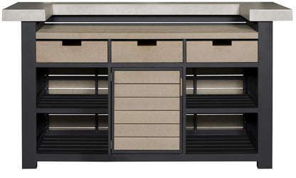 Vanguard Furniture - Montecito Outdoor Bar - OW506-BR veiw 2