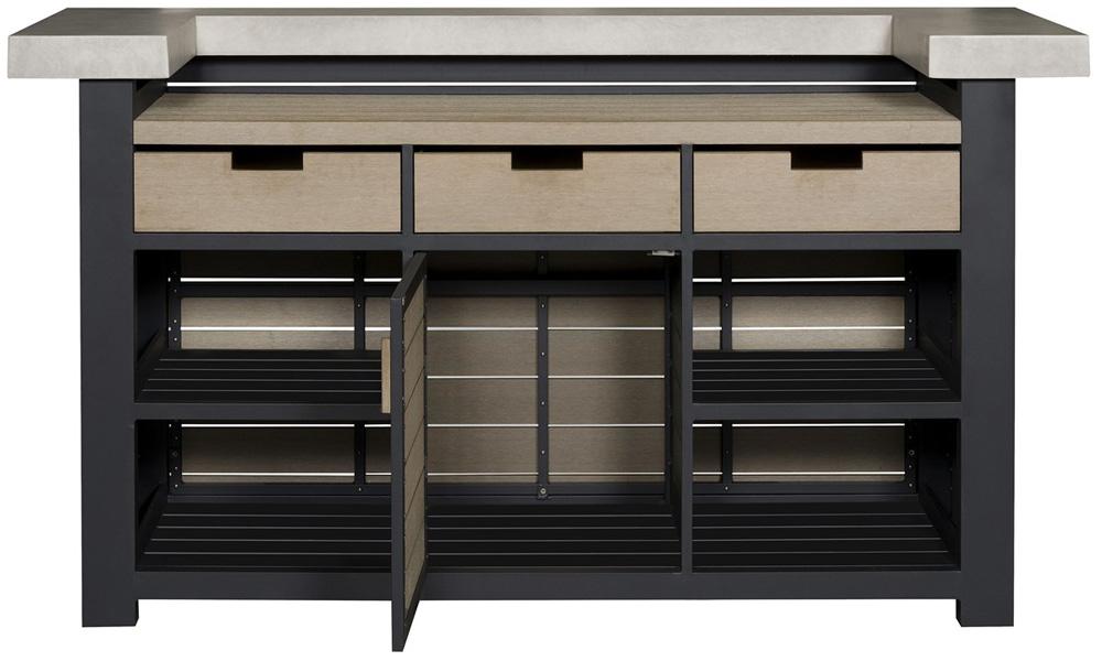 Vanguard Furniture - Montecito Outdoor Bar - OW506-BR veiw 3