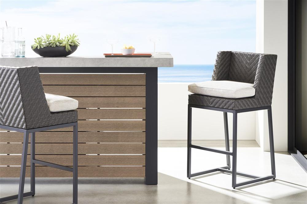 Vanguard Furniture - Montecito Outdoor Bar - OW506-BR veiw 8