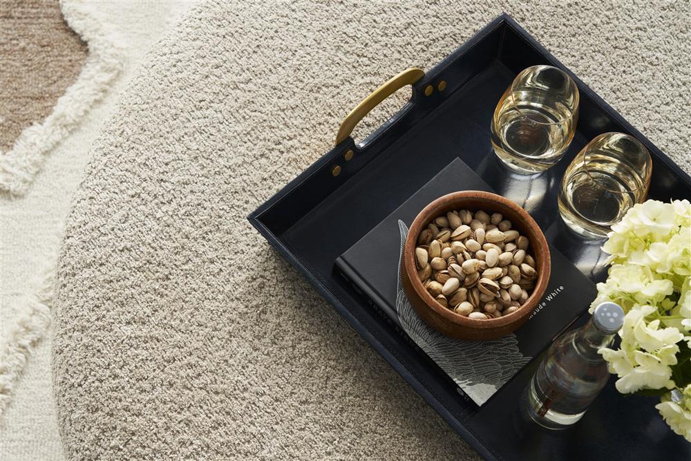Vanguard Furniture - Nest Ottoman - Itilia Camel/Summit Finish - T2V165-OT veiw 3