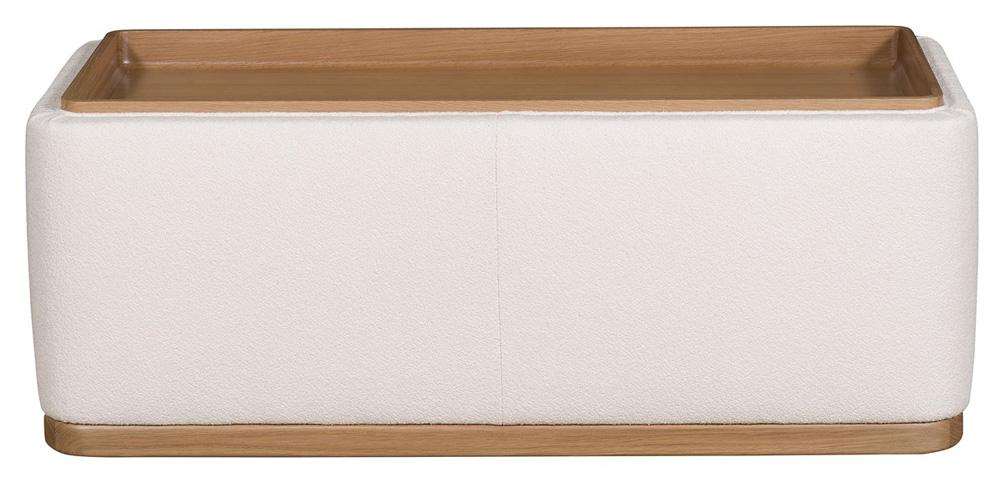 Vanguard Furniture - Nest Wood Bumper - Jackpot Chalk/Wheat Finish - T1V165-WB veiw 2