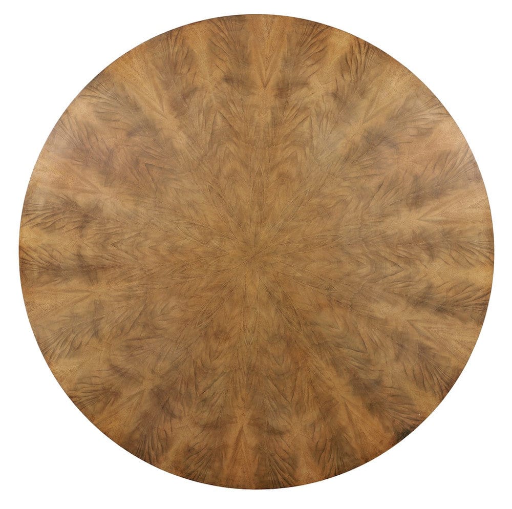 Vanguard Furniture - Rendition - Dining Table - Mocha with Oil Rubbed Steel  - 8406T2-OC view 2